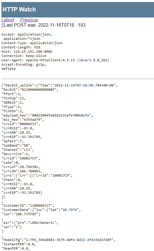 Capture of HTTP Watch